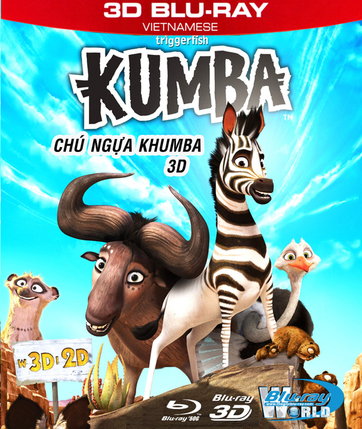 Z071. Khumba 2013 - CHÚ NGỰA KHUMBA (DTS-HD MA 5.1) 3D 50G